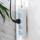 Maxbell Adhesive Hooks Reusable Oilproof Seamless Coat Hooks for Kitchen Door Shower