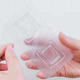 Maxbell Adhesive Hooks Reusable Oilproof Seamless Coat Hooks for Kitchen Door Shower