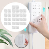 Maxbell Adhesive Hooks Reusable Oilproof Seamless Coat Hooks for Kitchen Door Shower