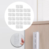 Maxbell Adhesive Hooks Reusable Oilproof Seamless Coat Hooks for Kitchen Door Shower