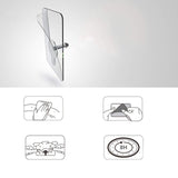 Maxbell 14Pcs Adhesive Hooks Screw Wall Hangers without Nails for Bathroom Door Home