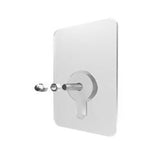 Maxbell 14Pcs Adhesive Hooks Screw Wall Hangers without Nails for Bathroom Door Home