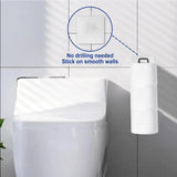 Maxbell Toilet Paper Holder Sturdy for 3 Rolls for Bathroom Organization Office Dorm Silvery