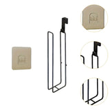 Maxbell Toilet Paper Holder Sturdy for 3 Rolls for Bathroom Organization Office Dorm Silvery