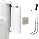 Maxbell Toilet Paper Holder Sturdy for 3 Rolls for Bathroom Organization Office Dorm Silvery