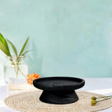 Maxbell Footed Cake Plate Snack Tray Round Cake Stand for Wedding Holiday Restaurant A