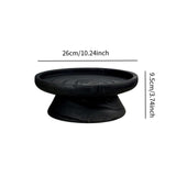 Maxbell Footed Cake Plate Snack Tray Round Cake Stand for Wedding Holiday Restaurant A