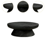 Maxbell Footed Cake Plate Snack Tray Round Cake Stand for Wedding Holiday Restaurant B