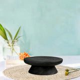 Maxbell Footed Cake Plate Snack Tray Round Cake Stand for Wedding Holiday Restaurant B