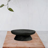 Maxbell Footed Cake Plate Snack Tray Round Cake Stand for Wedding Holiday Restaurant B