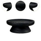 Maxbell Footed Cake Plate Snack Tray Round Cake Stand for Wedding Holiday Restaurant C
