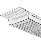 Maxbell Bathtub Tray Basket Retractable Bathtub Storage Rack for Candle Phone Holder Clear