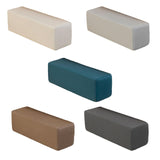 Maxbell Couch Arm Rest Pillow Zipper Design Armrest for Armchair Bedroom Living Room Beige