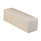 Maxbell Couch Arm Rest Pillow Zipper Design Armrest for Armchair Bedroom Living Room Beige