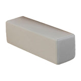 Maxbell Couch Arm Rest Pillow Zipper Design Armrest for Armchair Bedroom Living Room Light Gray