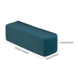 Maxbell Couch Arm Rest Pillow Zipper Design Armrest for Armchair Bedroom Living Room Blue