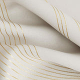 Maxbell Grommet Window Curtains Home Decoration 2 Panels for Hotel Farmhouse Balcony Champagne