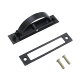 Maxbell Invisible Cabinet Handle Concealed Door Pull Handles for Tatami Closet Cabin Black