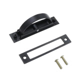 Maxbell Invisible Cabinet Handle Concealed Door Pull Handles for Tatami Closet Cabin Black