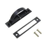 Maxbell Invisible Cabinet Handle Concealed Door Pull Handles for Tatami Closet Cabin Black