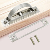 Maxbell Invisible Cabinet Handle Concealed Door Pull Handles for Tatami Closet Cabin Wire drawing