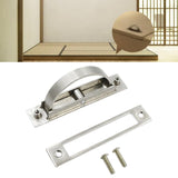 Maxbell Invisible Cabinet Handle Concealed Door Pull Handles for Tatami Closet Cabin Wire drawing