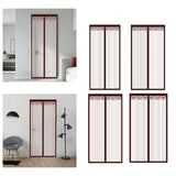 Maxbell Magnetic Door Curtain Breathable Entry Door Screen for Kitchen Balcony Hotel 80x200cm