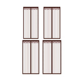 Maxbell Magnetic Door Curtain Breathable Entry Door Screen for Kitchen Balcony Hotel 80x200cm