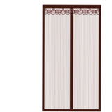 Maxbell Magnetic Door Curtain Breathable Entry Door Screen for Kitchen Balcony Hotel 100x210cm