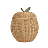 Maxbell Woven Storage Basket Farmhouse Fruit Holder for Living Room Entryway Bedroom 35x35x41.5cm