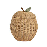 Maxbell Woven Storage Basket Farmhouse Fruit Holder for Living Room Entryway Bedroom 35x35x41.5cm