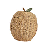 Maxbell Woven Storage Basket Farmhouse Fruit Holder for Living Room Entryway Bedroom 35x35x41.5cm
