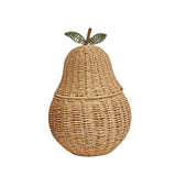 Maxbell Woven Storage Basket Farmhouse Fruit Holder for Living Room Entryway Bedroom 27x27x41.5cm
