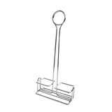 Maxbell Spice Rack with Table Number Holder Seasoning Holder for Home Kitchen Silver