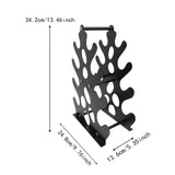 Maxbell Dumbbell Rack Stand Only for Home Gym Stable Metal Floor Bracket Weight Rack