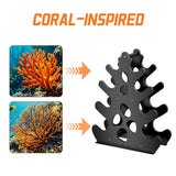 Maxbell Dumbbell Rack Stand Only for Home Gym Stable Metal Floor Bracket Weight Rack