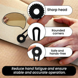 Maxbell Sewing Tracing Wheel Tool Rotary Perforator Making Tracing Tool Pounce Wheel