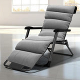 Maxbell Chaise Lounge Cushion recliner Chair Cushion for Indoor Office Patio Gray