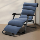 Maxbell Chaise Lounge Cushion recliner Chair Cushion for Indoor Office Patio Blue