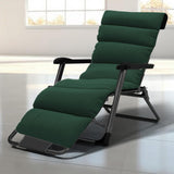 Maxbell Chaise Lounge Cushion recliner Chair Cushion for Indoor Office Patio Dark Green