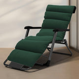 Maxbell Chaise Lounge Cushion recliner Chair Cushion for Indoor Office Patio Dark Green