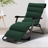 Maxbell Chaise Lounge Cushion recliner Chair Cushion for Indoor Office Patio Dark Green