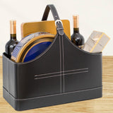 Maxbell Fruit Gift Basket Portable with Handle for College Appreciation Wine Bottles L