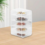 Maxbell Food Cover Kepp Fly Out Table Reusable Grilling 5 Layer Storage for Home BBQ