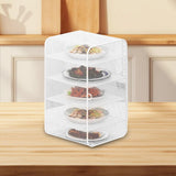 Maxbell Food Cover Kepp Fly Out Table Reusable Grilling 5 Layer Storage for Home BBQ