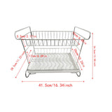 Maxbell Makeup Storage Shelf 3 Tier Easy Assembly Rust Resistant Stylish Vanity Tray