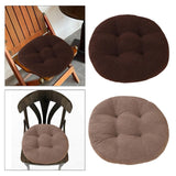 Maxbell Tatami Cushion Pillow Thickened Tatami Cushion for Office Dining Room Chairs dark brown