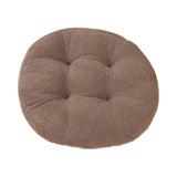 Maxbell Tatami Cushion Pillow Thickened Tatami Cushion for Office Dining Room Chairs light brown