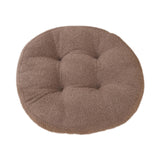 Maxbell Tatami Cushion Pillow Thickened Tatami Cushion for Office Dining Room Chairs light brown