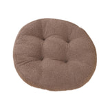 Maxbell Tatami Cushion Pillow Thickened Tatami Cushion for Office Dining Room Chairs light brown